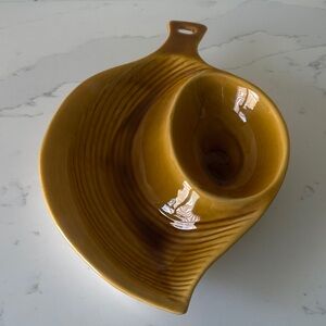 Mid Century Modern Florence Leaf Dish California